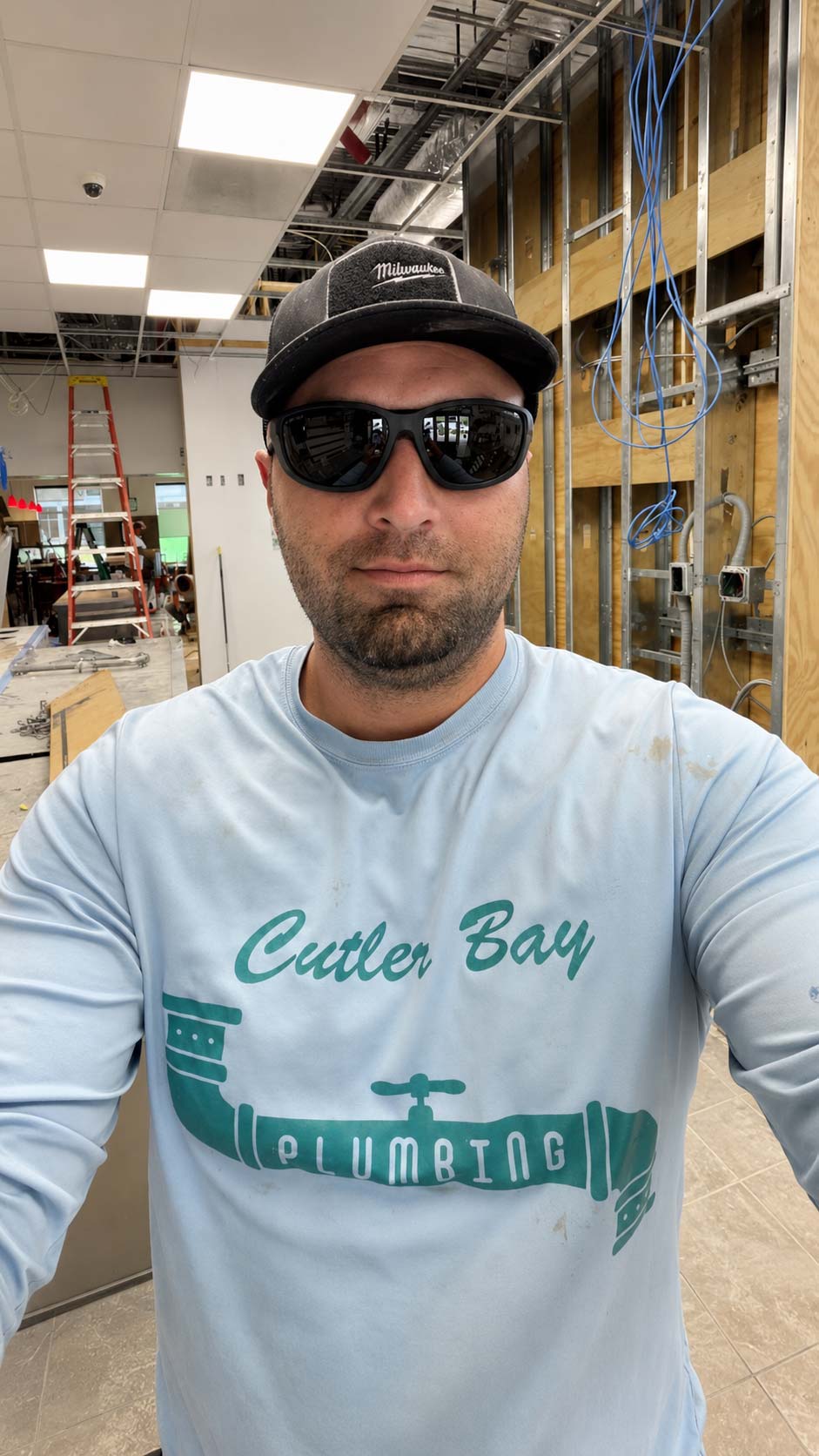 Jesse Garcia of the Cutler Bay Plumbing family
